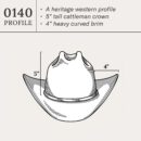Mezcal 6X Cowboy Hat