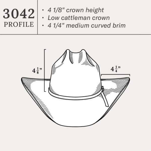 Coal Mine 10X Straw Cowboy Hat - Image 8