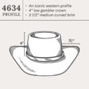 Revenger 4X Cowboy Hat