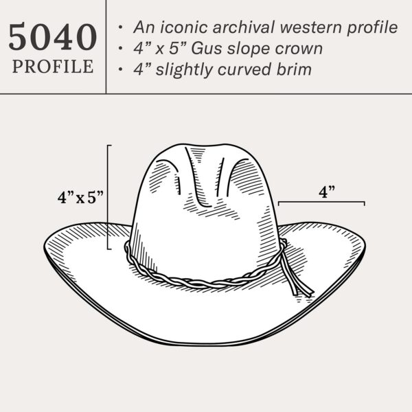 Gus 6X Cowboy Hat - Image 9