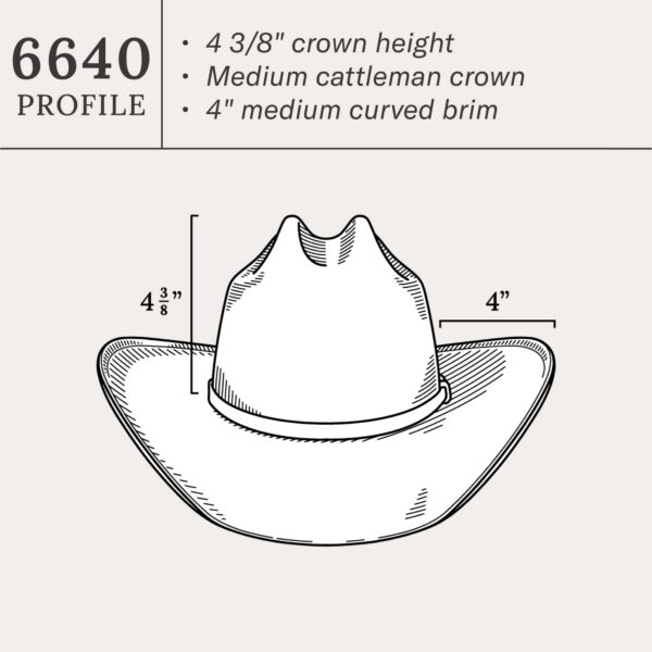 Grant 10X Straw Cowboy Hat - Image 9