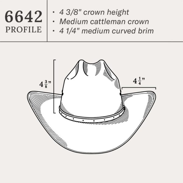 Gunfighter 10X Cowboy Hat - Image 9