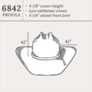 Stanhope 10X Straw Cowboy Hat