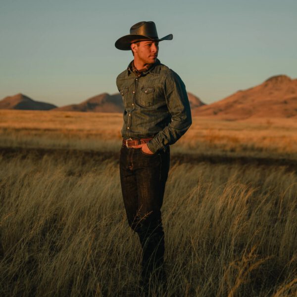 Coal Mine 10X Straw Cowboy Hat - Image 2