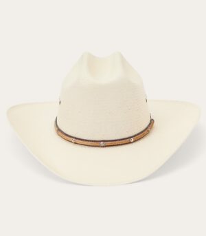 Angus 10X Straw Cowboy Hat