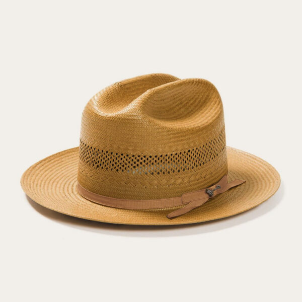 Open Road Vented Straw Cowboy Hat - Image 7