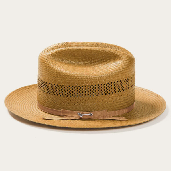 Open Road Vented Straw Cowboy Hat - Image 8