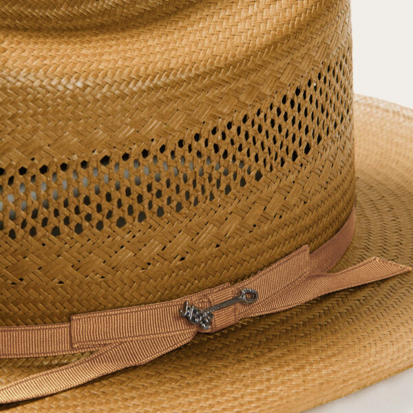 Open Road Vented Straw Cowboy Hat - Image 6